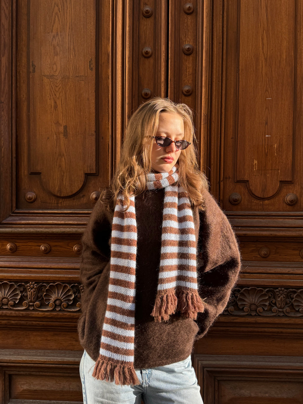 Stripe scarf