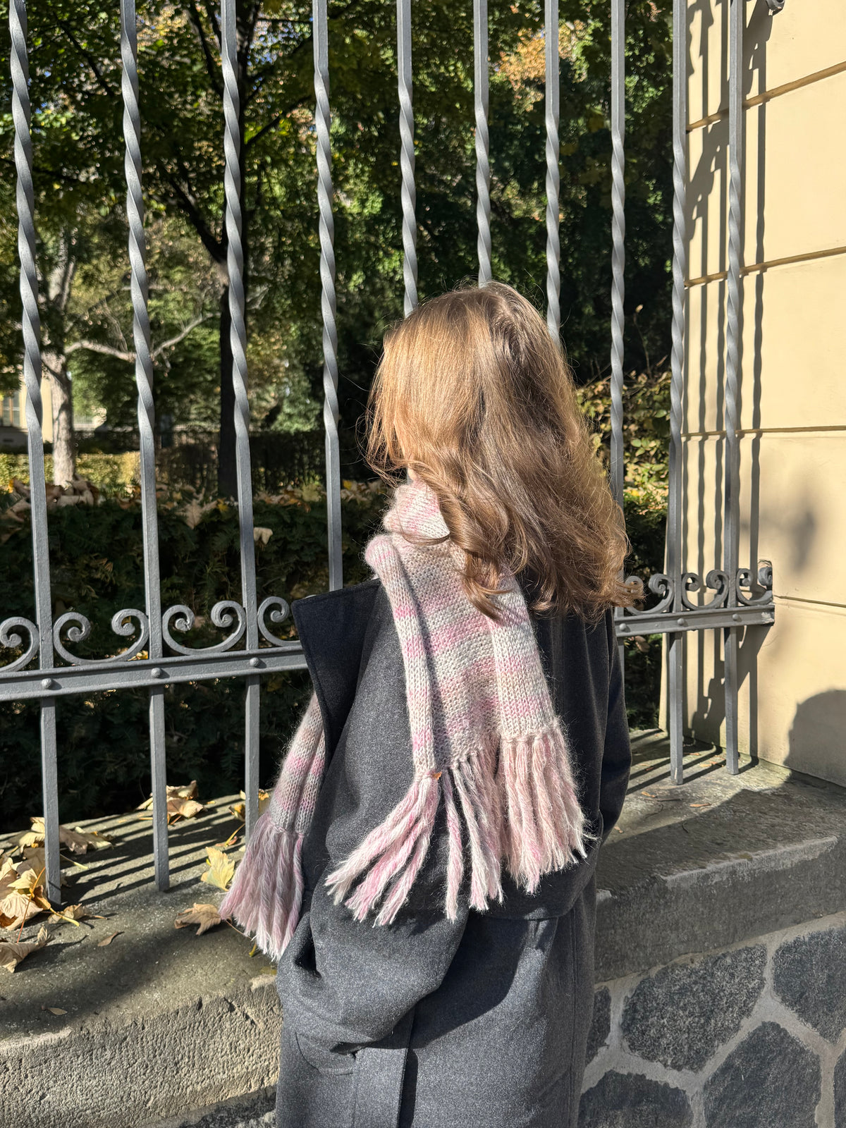 Blush scarf